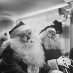 Santa Claus convention and Training course at the Waldorf Astoria. October 1948.